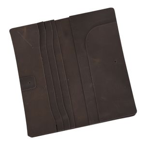 Leather kit "Longer wallet BMS" (Dark Texas)