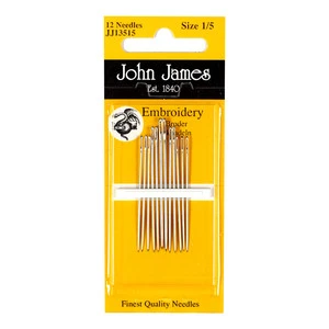 Needles John James Embroidery