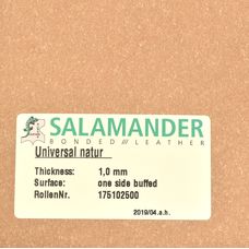 Bonded leather 0.8mm (33x150cm, Natural)
