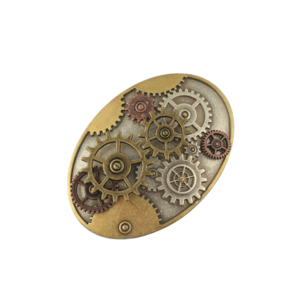 Buckle "Steampunk Gear Trophy" 38mm