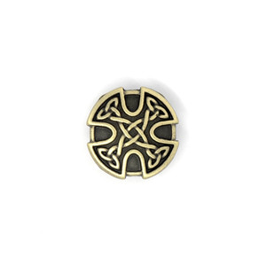 Concho Celtic Knot (Antique Brass)