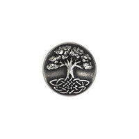 Concho Tree of Life (Antique Silver)