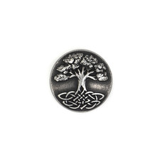 Concho Tree of Life (Antique Silver)
