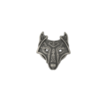 Concho Viking Wolf (Antique Silver) Concho Viking Wolf (Antique Silver)