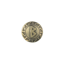 Concho Runes Berkana (Brass)