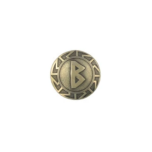 Concho Runes Berkana (Brass)
