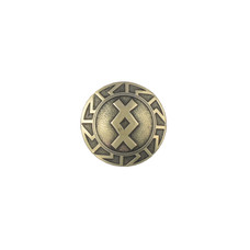 Concho Runes Inguz (Brass)