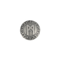 Concho Runes Mannaz (Stainless steel)