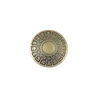 Concho Viking Runes (Brass)