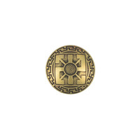 Concho Runes Radinets (Brass)