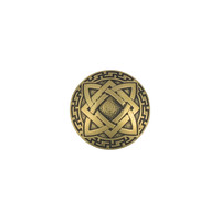 Concho Runes Rus Star (Brass)