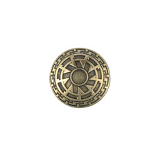 Concho Runes Wolf hook (Brass)