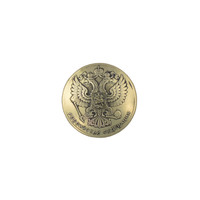 Concho Russian Emblem (Brass)