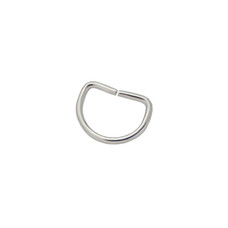 D-ring 25x18mm (Steel,Nickel)