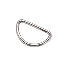 D-ring 38x20mm (Steel,Nickel)