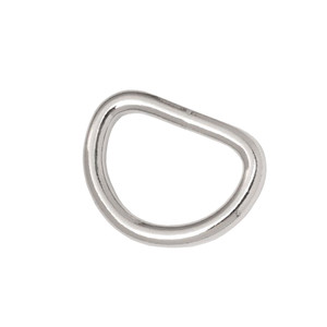 D-ring welded CS-4520 26mm (Steel, Nickel)