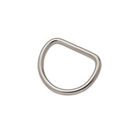 D-ring welded CS-4520 30mm (Steel, Nickel)