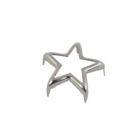 Decoration rivet Star 14mm (Nickel)