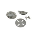 Lock clasp MEE-075 (Chrome)