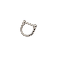 Shackle with screw pin Z-1827 (Nickel, 20mm )