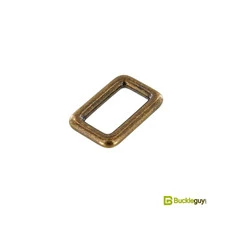 Square loop BG-7097 19mm (Antique Brass)
