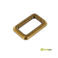 Square loop BG-7097 25mm (Antique Brass)