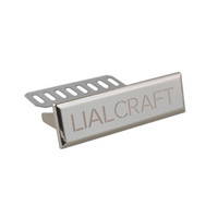 Nameplate with your logo 36x12mm (Chrome)