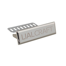 Nameplate with your logo 33x10mm (Chrome)