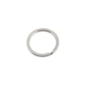 Flat Key ring 30mm (Stainless steel)