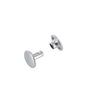 Double cap rivet 9mm (Nickel, Steel)