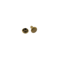 Double cap rivet Wuta 6mm (Antique, Brass) Double cap rivet Wuta 6mm (Antique, Brass)