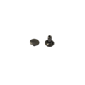 Double cap rivet Wuta 5mm (Black Nickel, Brass) Double cap rivet Wuta 5mm (Black Nickel, Brass)