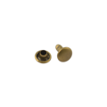 Double cap rivet Wuta 7mm (Antique, Brass)