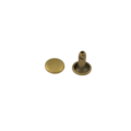 Double cap rivet Wuta 7mm (Antique, Brass)