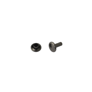 Double cap rivet Wuta 7mm (Black Nickel, Brass) Double cap rivet Wuta 7mm (Black Nickel, Brass)