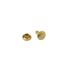 Double cap rivet Wuta 8mm (Brass, Brass)