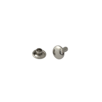 Double cap rivet Wuta 7mm (Nickel, Brass)