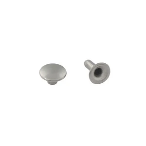 Single cap rivet LC 6mm LONG (Nickel)