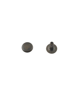 Single cap rivet 7mm (Antique, Steel)