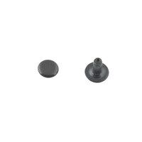 Single cap rivet 7mm (Black Oxide, Stainless)