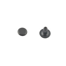 Single cap rivet 7mm (Black Oxide, Steel)