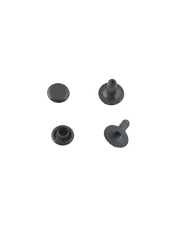 Single cap rivet 7mm (Black Oxide, Stainless)
