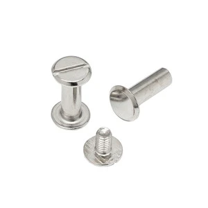 Chicago Screw LB 15mm (Nickel, Flat)