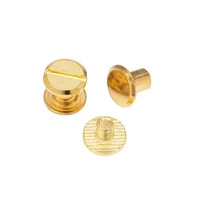 Chicago Screw LS 6mm (Brass, Flat)