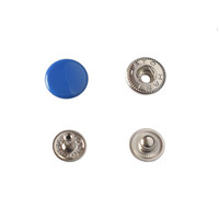 Hato Snap button #54 12.5mm (S-spring, Blue)