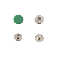 Hato Snap button #54 12.5mm (S-spring, Green)