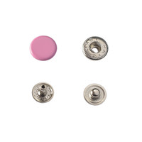 Hato Snap button #54 12.5mm (S-spring, Pink)