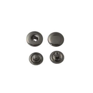 Snap button Wuta #54 10mm (Black Nickel, Stainless)