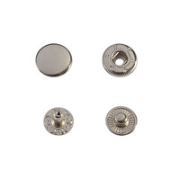 Snap button Wuta #54 15mm (Nickel, Stainless)