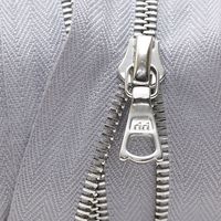 Zipper Riri ME4 TB 2102 (60cm, Nickel, Grey)